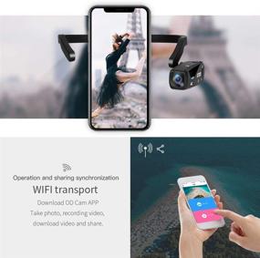 img 1 attached to 🎥 ORDRO EP6 Lightweight 4K Camcorder - Head-Mounted Mini Video Camera with Full HD 1080P 60FPS, WiFi, Remote Control, and 32GB Micro SD Card
