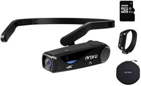 img 4 attached to 🎥 ORDRO EP6 Lightweight 4K Camcorder - Head-Mounted Mini Video Camera with Full HD 1080P 60FPS, WiFi, Remote Control, and 32GB Micro SD Card