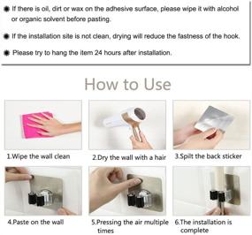 img 1 attached to 🚿 Flecom Adhesive Waterproof Bathroom Wardrobe Solution