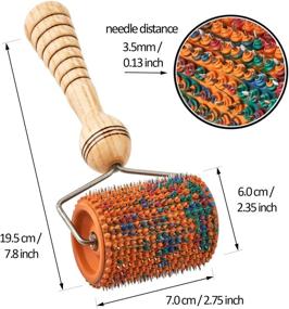 img 2 attached to 🌟 ЛЯПКО 3.5 AG Премиум Активный Аппликатор - Универсальный Ролик для Акупрессурного Массажа: Уникальное Патентованное Самолечение.
