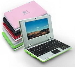 img 3 attached to 7-inch Mini Laptop Computer, Powered by Android 5.1.1 OS, Quad Core, 8GB ROM, HDMI, WiFi - Pink, Portable