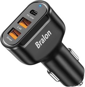 img 4 attached to Charger Bralon Adapter Compatible Galaxy Cell Phones & Accessories