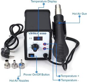 img 3 attached to 🔥 Enhanced MMOBIEL Hot Air Soldering Station Nozzles for Improved Efficiency and Precision