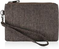 👜 stylish vegan leatherette clutch pouch purse: women's must-have handbags & wallets logo