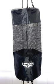 img 2 attached to 🚤 Large Hoop Reusable Mesh Boat Trash Bag - Model 2021 - Optimize Your Boat's Waste Management