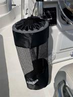 🚤 large hoop reusable mesh boat trash bag - model 2021 - optimize your boat's waste management логотип