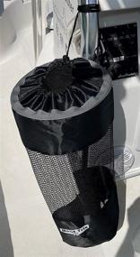 img 3 attached to 🚤 Large Hoop Reusable Mesh Boat Trash Bag - Model 2021 - Optimize Your Boat's Waste Management