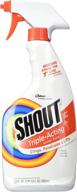 shout laundry stain remover trigger household supplies and laundry logo