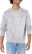 lacoste brushed fleece sweatshirt xx large logo