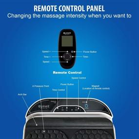 img 3 attached to 🦶 Quake Plate Foot Massager: High RPM Oscillating Deep Tissue Massage for Foot Pain Relief, Calf Muscle Recovery | 30 Speed Vibrate, Infrared Remote Control