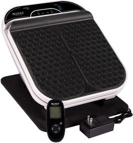 img 4 attached to 🦶 Quake Plate Foot Massager: High RPM Oscillating Deep Tissue Massage for Foot Pain Relief, Calf Muscle Recovery | 30 Speed Vibrate, Infrared Remote Control