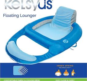 img 3 attached to 🏊 Kelsyus SwimWays Floating Lounger 80014 - Enhance your water leisure experience