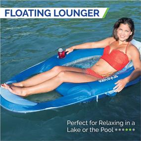 img 2 attached to 🏊 Kelsyus SwimWays Floating Lounger 80014 - Enhance your water leisure experience
