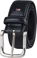tommy hilfiger jackson casual brown men's accessories and belts - stylish and versatile additions for the modern gentleman logo