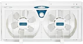 img 4 attached to Lasko Twin Electric Window Fan with Reverse Functionality, EA