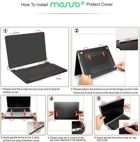 img 2 attached to MOSISO Compatible With MacBook Pro 13 Inch Case 2016-2020 Release A2338 M1 A2289 A2251 A2159 A1989 A1706 A1708 Laptop Accessories and Bags, Cases & Sleeves