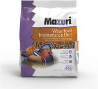 optimal nutrition for waterfowl: explore mazuri waterfowl maintenance diet food logo