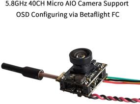 img 1 attached to Wolfwhoop Combo2 Микро AIO камера и 5.8ГГц VTX Интегрированный FC для FPV квадрокоптеров - 25мВт / 50мВт / 100мВт / 200мВт Варианты мощности с Дипольной Антенной.