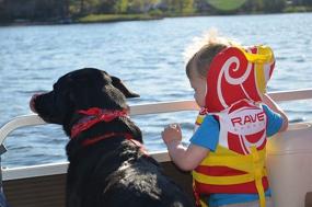 img 1 attached to 👶 Stay Safe and Stylish with the RAVE Sports Infant Neoprene Life Vest - PFD