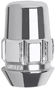 img 1 attached to 🦍 Gorilla Automotive 71632N 'The System' Acorn Wheel Locks - Ultimate Protection for 4 Lug Wheels (12mm x 1.50 Thread Size)
