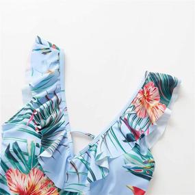 img 3 attached to 👙 Yaffi Family Matching Swimsuit Bathing Women's Apparel