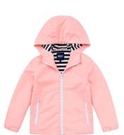 🧥 stay dry in style: m2c boys girls hooded waterproof jacket for ultimate protection logo