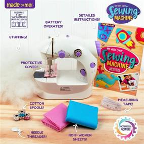 img 3 attached to 🧵 Horizon Group USA - Made By Me: Sewing Machine for Kids with Needle Threader, Measuring Tape, 3 Spools of Thread, Illustrated Instructions & More - Multi