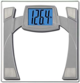 img 4 attached to 📊 EatSmart Precision MaxView Digital Bathroom Scale: Accurate Readings on a Large Backlit LCD Display - Sleek Silver Design