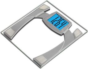 img 3 attached to 📊 EatSmart Precision MaxView Digital Bathroom Scale: Accurate Readings on a Large Backlit LCD Display - Sleek Silver Design
