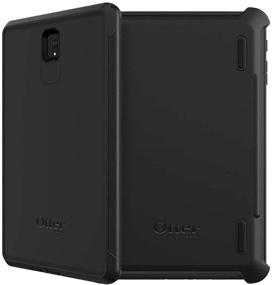 img 4 attached to 📱 Ultimate Protection: OtterBox Defender Series Case & Holster for Galaxy Tab S4 - Sleek Black Design