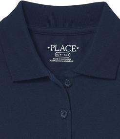 img 3 attached to 👚 The Children's Place Girls' Uniform Pique Polo 5-Pack: Ultimate Quality and Value!