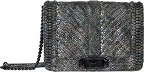 img 1 attached to 👜 Rebecca Minkoff Chevron Quilted Crossbody: Trendy women's handbags & wallets in versatile crossbody style!