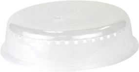 img 4 attached to 🍽️ Chef Craft Classic Microwave Cover 10 inch Clear: Efficiently Shield your Meals!