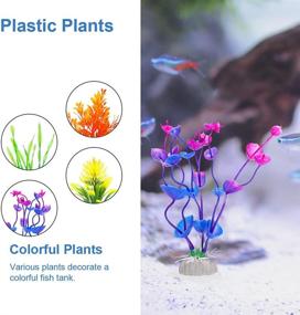 img 3 attached to 🐠 Aquarium Fish Tank Decoration Tree Trunk Ornament: Enhance Your Tanks with Plastic Plants, Hideouts, and Caves - Resin Double Trunks for Aquarium Decorations