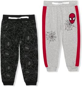 img 4 attached to Marvel Jogger Athletic Sweatpants Spider Man