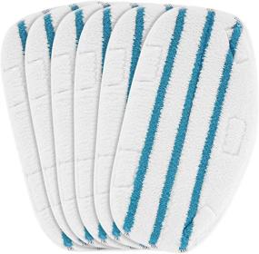 img 4 attached to 🧽 Linniw 6-Pack Replacement Steam Mop Pads - Compatible with PurSteam ThermaPro 10-in-1 Steam Mop