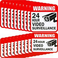 🔒 surveillance business stickers with strong adhesive for tatuo brand logo