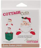 cottagecutz вырубки 4-дюймовый наблюдатель санты логотип