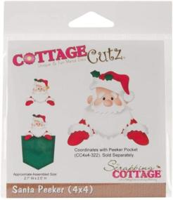 img 1 attached to CottageCutz Вырубки 4-дюймовый Наблюдатель Санты