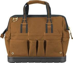 img 1 attached to 🛠️ Carhartt Legacy 16-Inch Tool Bag with Molded Base in Carhartt Brown