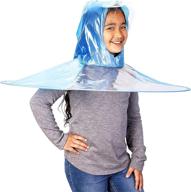 🌂 revolutionary juvale foldable ufo umbrella cap: ultimate rain protection on the go! logo