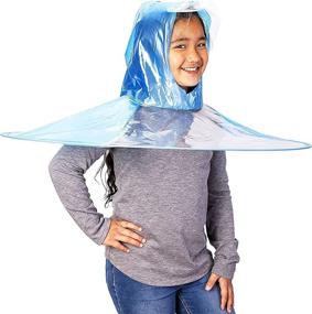 img 4 attached to 🌂 Revolutionary Juvale Foldable UFO Umbrella Cap: Ultimate Rain Protection on the Go!
