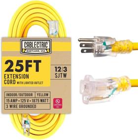 img 4 attached to ⚡ Cablectric Outdoor Extension Cord - Electrical - Enhance SEO