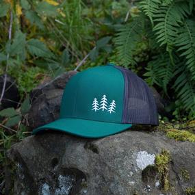 img 1 attached to 🌳 Low Key Caps: Stylish Tree Snapback Baseball Hat for Trucker Fashion