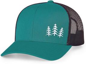 img 3 attached to 🌳 Low Key Caps: Stylish Tree Snapback Baseball Hat for Trucker Fashion