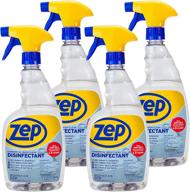 ✨ zep quick clean disinfectant (zuqcd324): 32 oz. case of 4 | kills 99.9% of bacteria in 5 seconds logo
