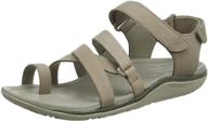 merrell women's trailway leather sandal with wrap detail logo