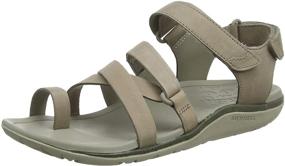 img 4 attached to Merrell Women's Trailway Leather Sandal with Wrap Detail