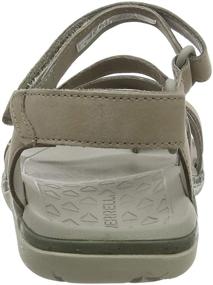 img 2 attached to Merrell Women's Trailway Leather Sandal with Wrap Detail