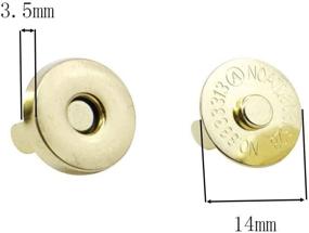 img 3 attached to Magnetic Button Fastener Clothes Leather Sewing